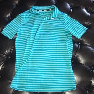 Teal Nike golf xl kids